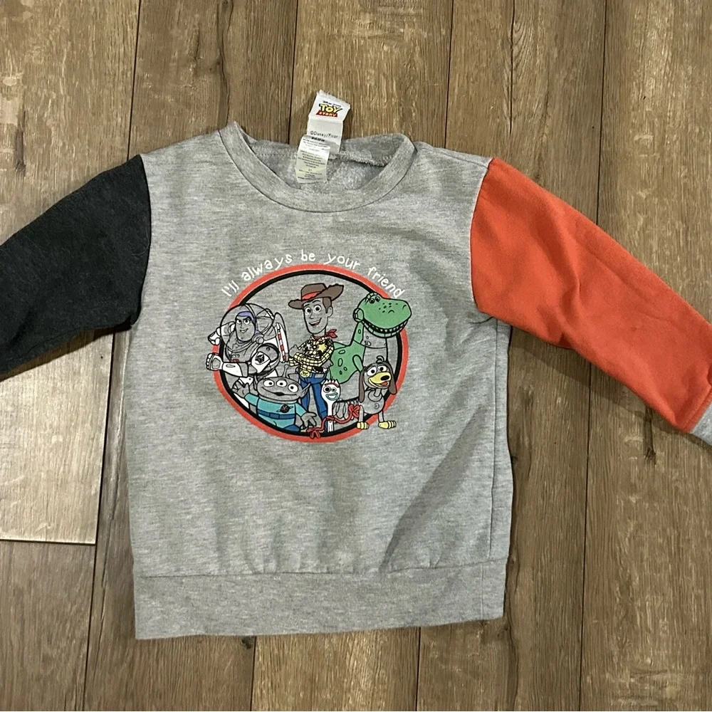Disney/Pixar Toy Story I'll Always Be Your Friend Boys Sweatshirt Size 2T